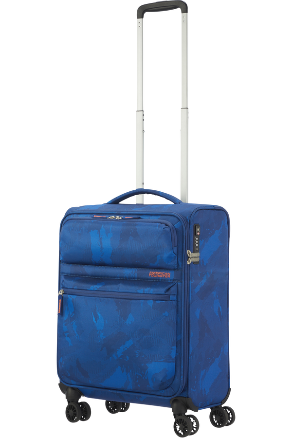 American Tourister Matchup Spinner Print TSA 55cm  Kamuflážna modrá